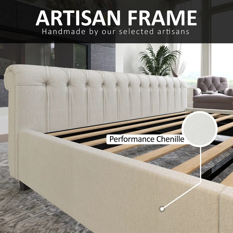 Dulane Upholstered Bed | Wayfair North America