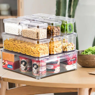 Food Storage Set Of 10 Fridge Organizer And Storage | Wayfair North America