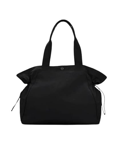 Lululemon Athletica Lululemon Side-Cinch Shopper Bag 18L (Black) | Amazon (US)