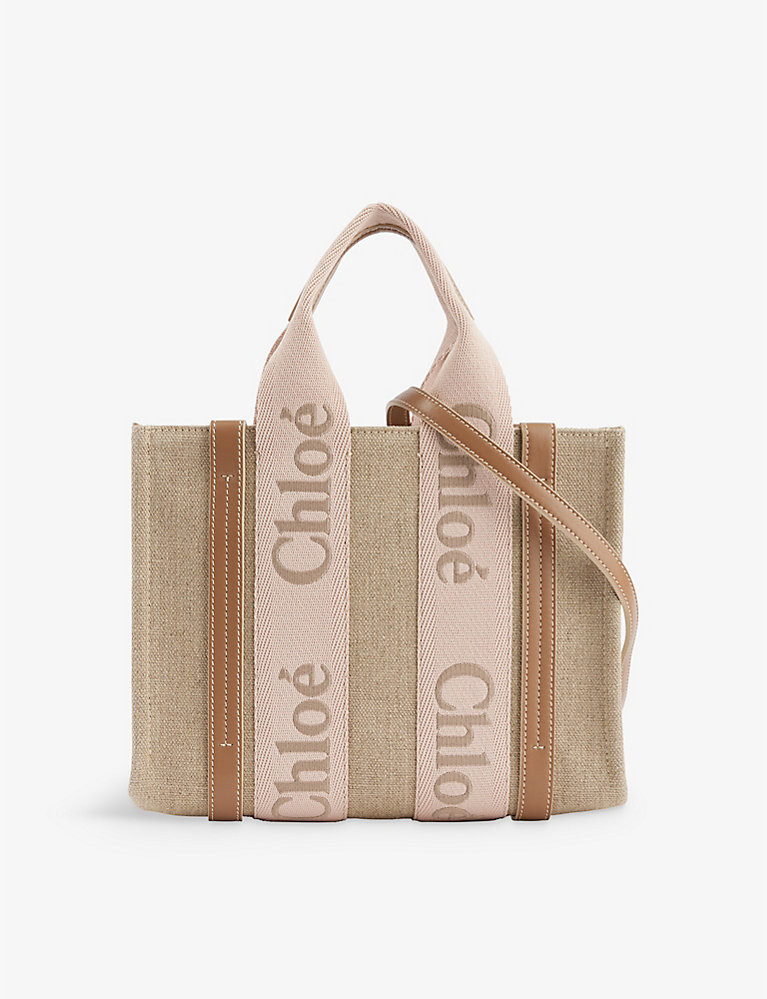 Woody small linen tote bag | Selfridges