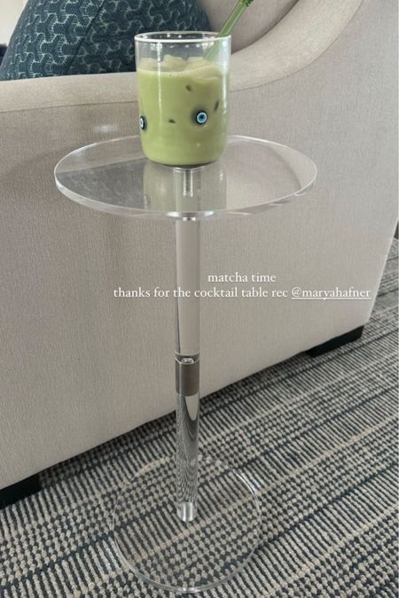Matcha time! Love this cocktail table for under $50