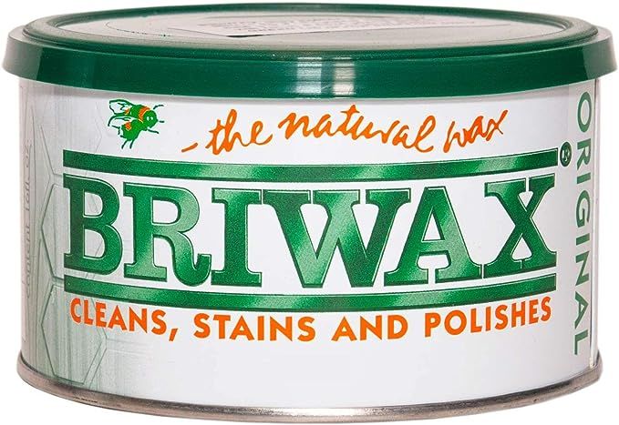 Briwax (Tudor Brown) Furniture Wax Polish, Cleans, stains, and polishes | Amazon (US)