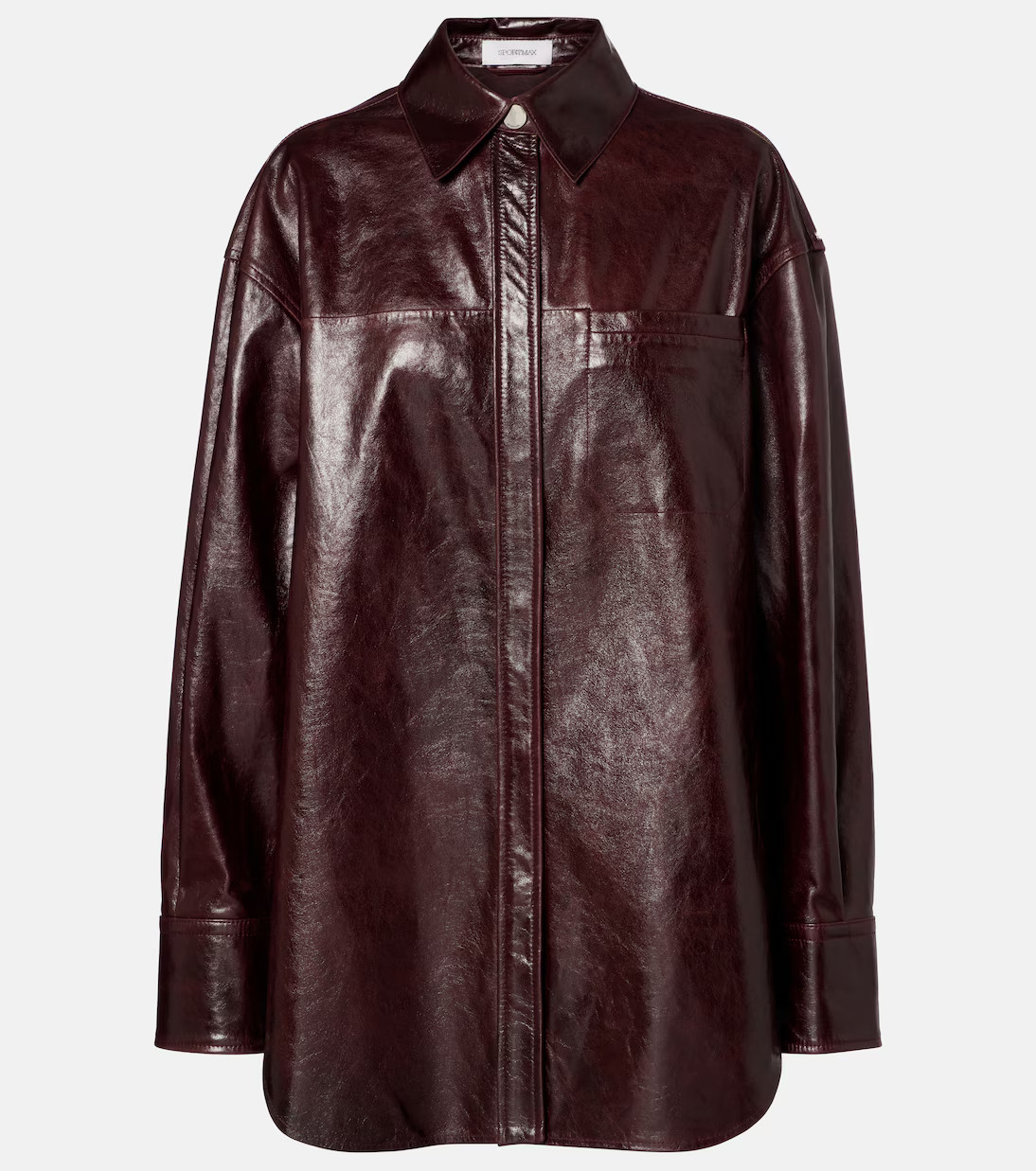 Borel leather overshirt | Mytheresa (INTL)