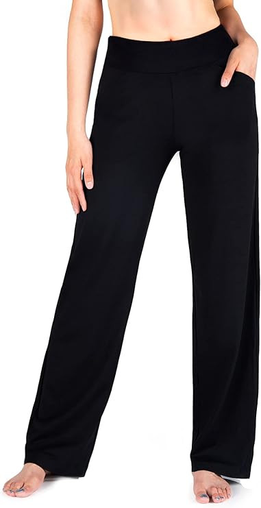 Yogipace Women's Petite/Regular/Tall Straight Leg Loose Fit Yoga Pants Lightweight Lounge Sweatpa... | Amazon (US)