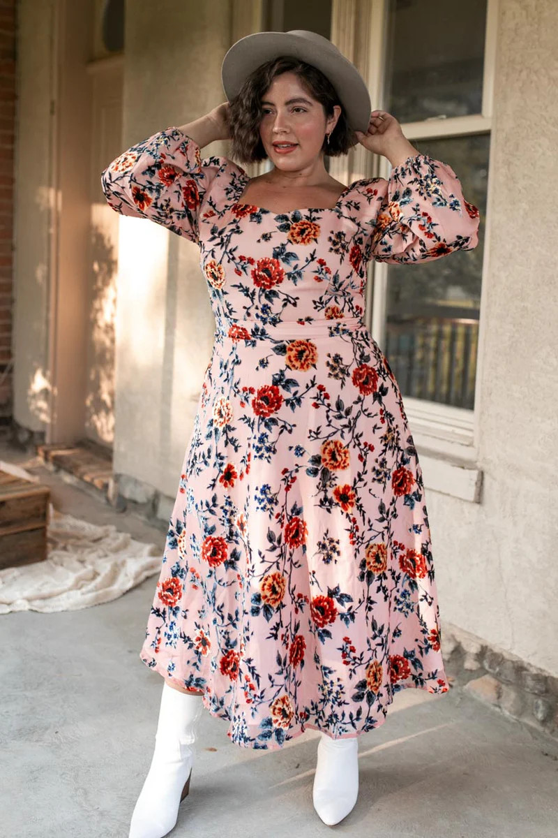 Sweetheart Dress in Blush | Ivy City Co