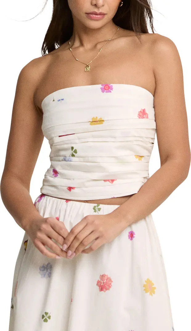 Nobody's Child Felicity Floral Print Bandeau Top | Nordstrom | Nordstrom