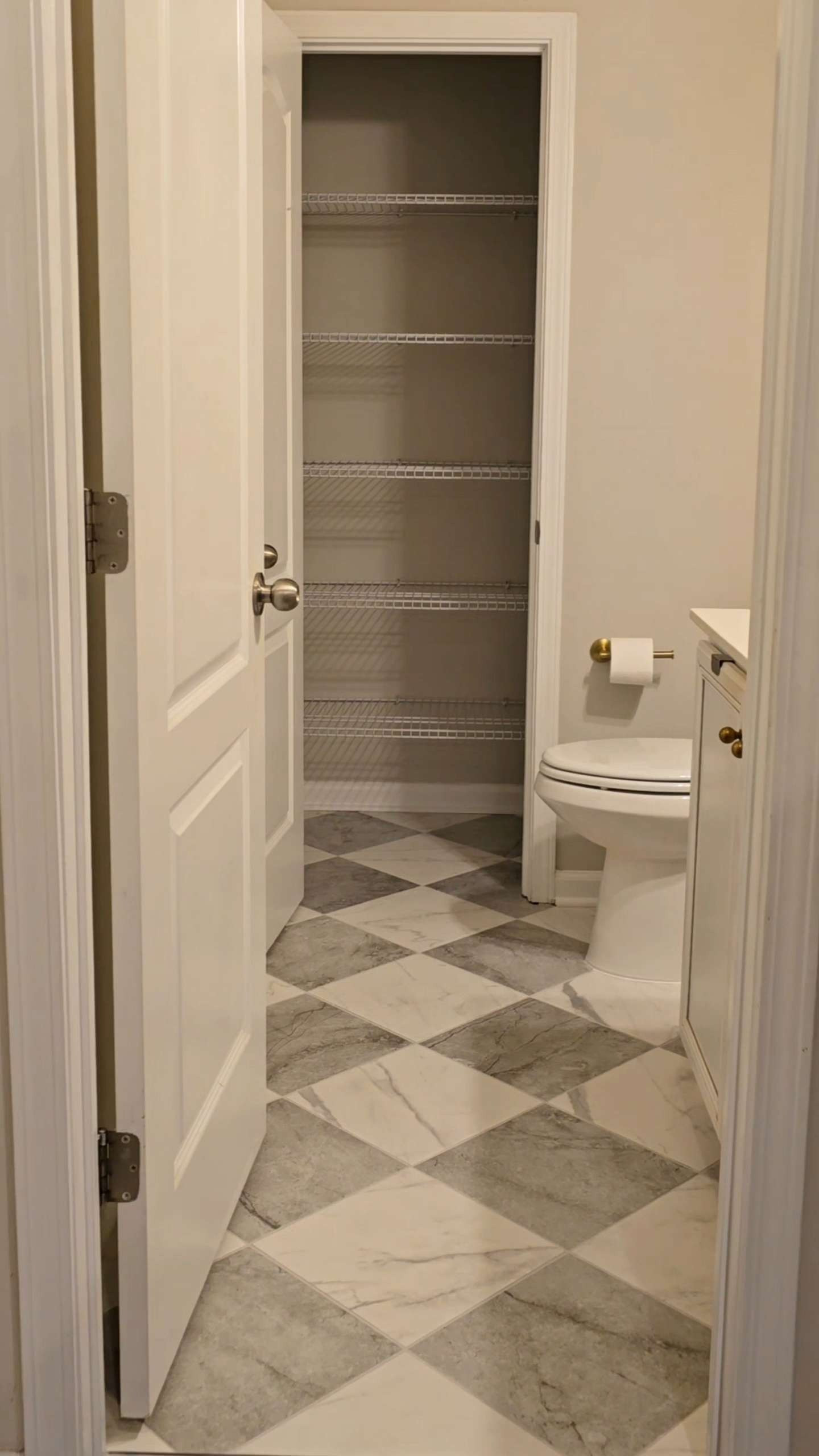 CHECKERBOARD TILE FOR 1.70 PER SQUARE FT 

 #LTKHome #LTKSaleAlert