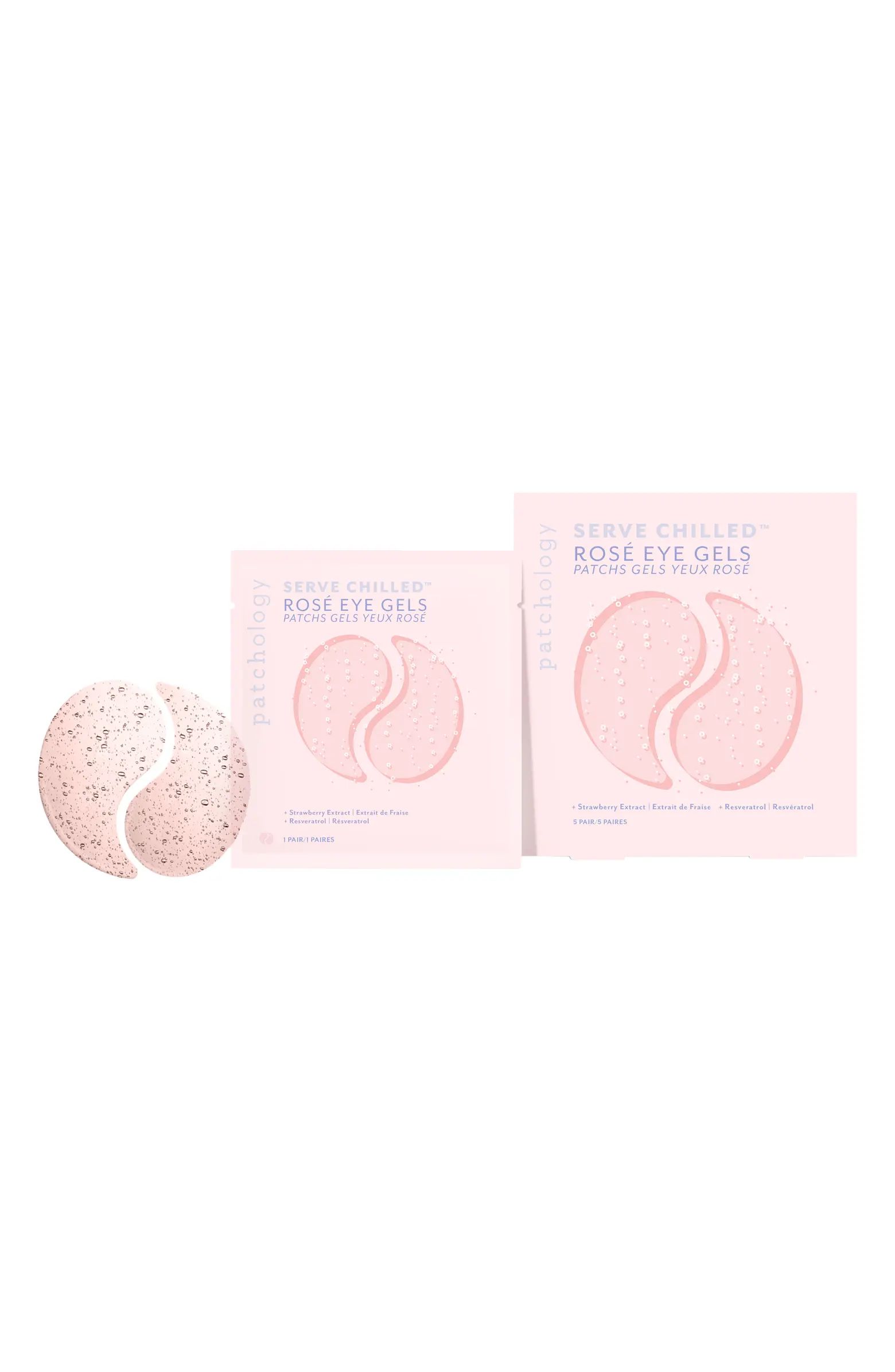 5-Pack Serve Chilled Rosé All Day Eye Gels | Nordstrom