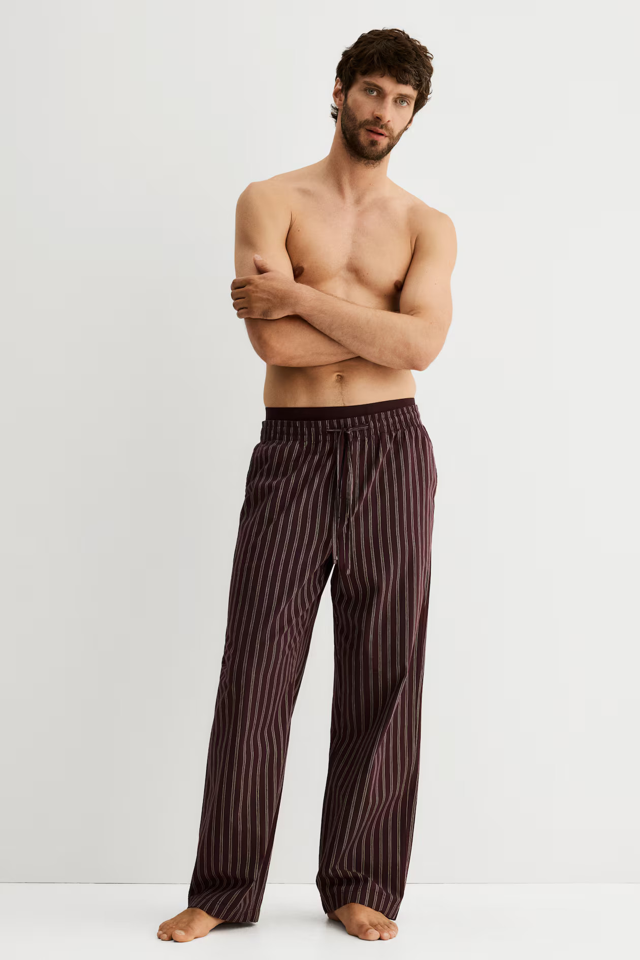 Relaxed Fit Poplin trousers | H&M (UK, MY, IN, SG, PH, TW, HK)