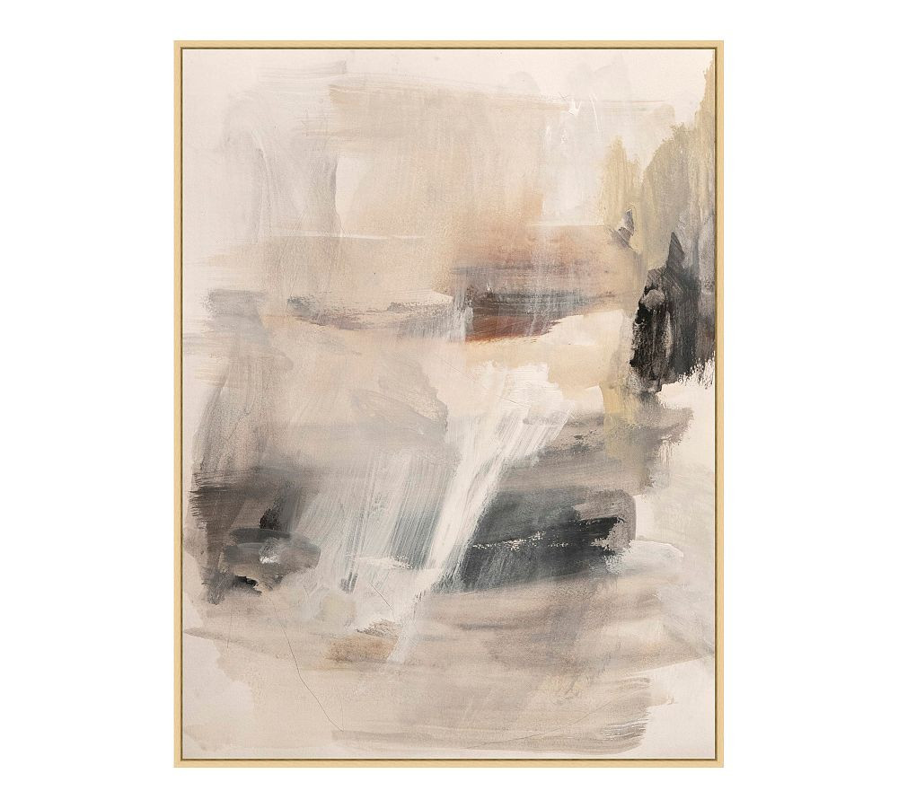 All in the Neutrals Framed Canvas Print | Pottery Barn (US)