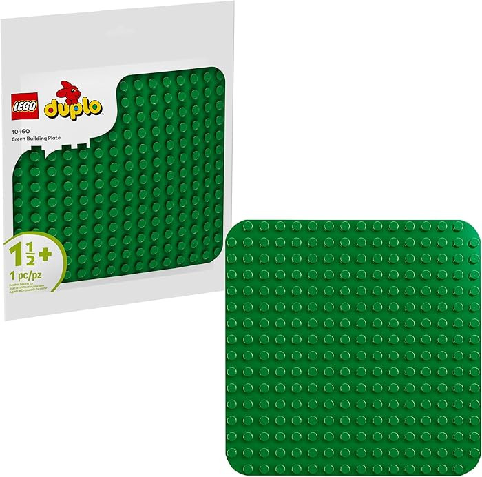 LEGO DUPLO Green Building Plate - Learning and Educational Building Toy for Toddlers, Preschool, ... | Amazon (US)