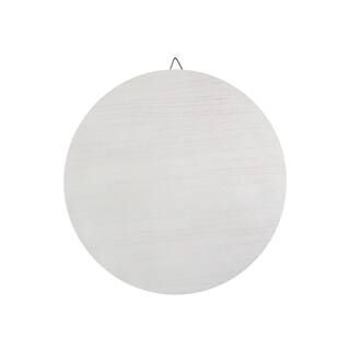 18" Whitewashed Round Plaque by Make Market® | Michaels | Michaels Stores
