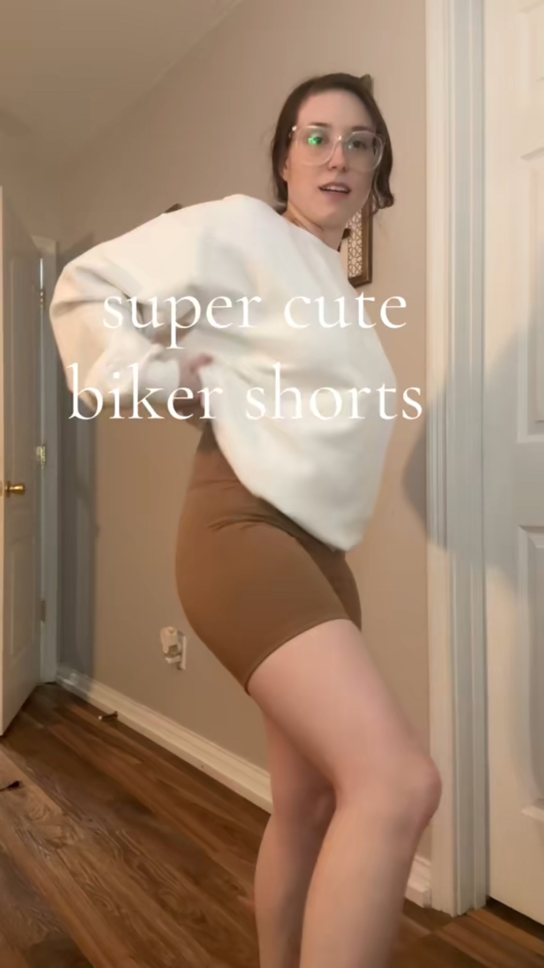 These biker shorts are so comfy and cute! They are that buttery soft feel

#LTKActive #LTKStyleTip