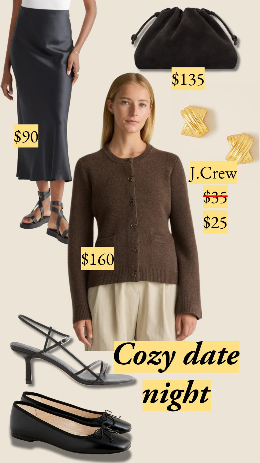 COS | J.Crew | Quince | StyleTip | Date Night Idea | Brown Maxi Skirt 🤎 | Trends | Quince finds | Quince Picks | Earrings On Sale#classicstyle, #affordableluxury, #jcrew.

#LTKShoeCrush #LTKStyleTip #LTKSaleAlert
