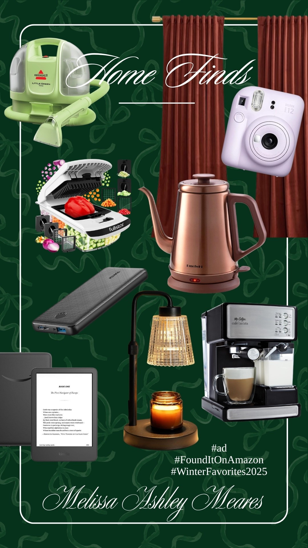 #ad Black Friday deals! So many of my favorite home and tech finds are on sale today!

Instax Fujifilm Polaroid camera, Bissell clean machine, anker battery bank, food chopper, water kettle, candle warmer, velvet blackout drapes, Mr coffee espresso machine, kindle paperwhitee

#founditonamazon #WinterFavorites2025

#LTKHome #LTKGiftGuide #LTKCyberWeek