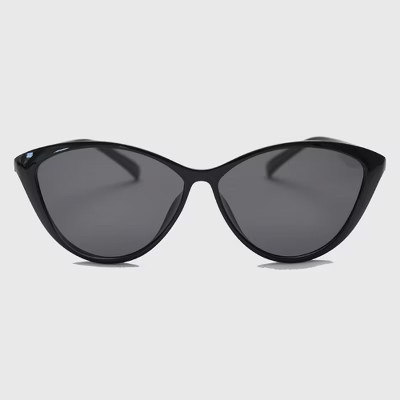 Anna-Kaci Women's Trendy Cat-Eye Sunglasses- Black Frame - Brown Lens | Target