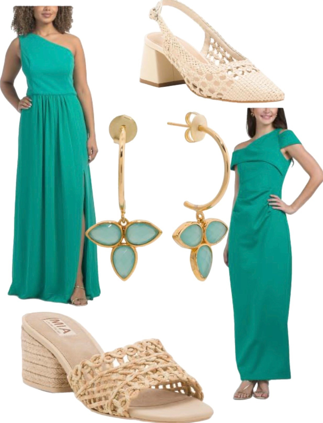 Easter dresses for spring: green
