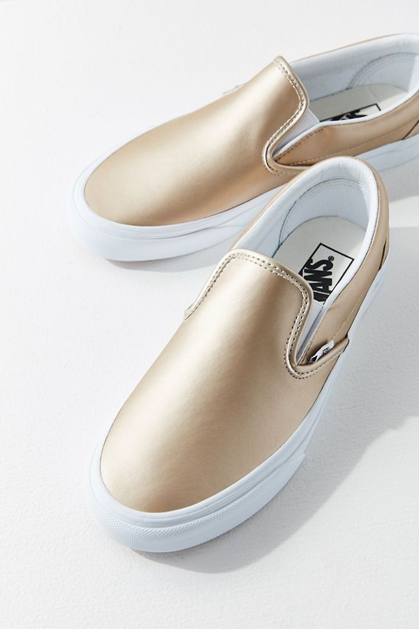 Vans Muted Metallic Classic Slip-On Sneaker | Urban Outfitters (US and RoW)