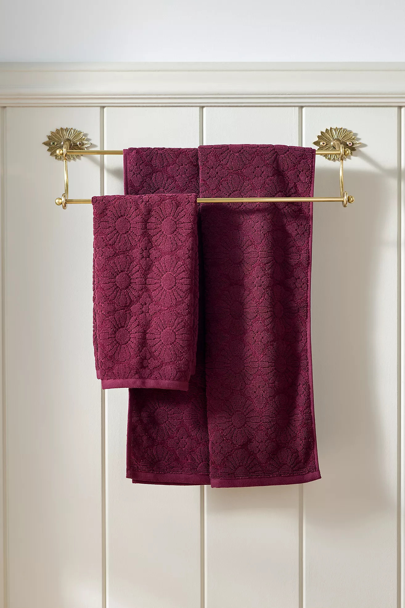 Benni 100% Portuguese Cotton Sculpted Towel Collection | Anthropologie (US)