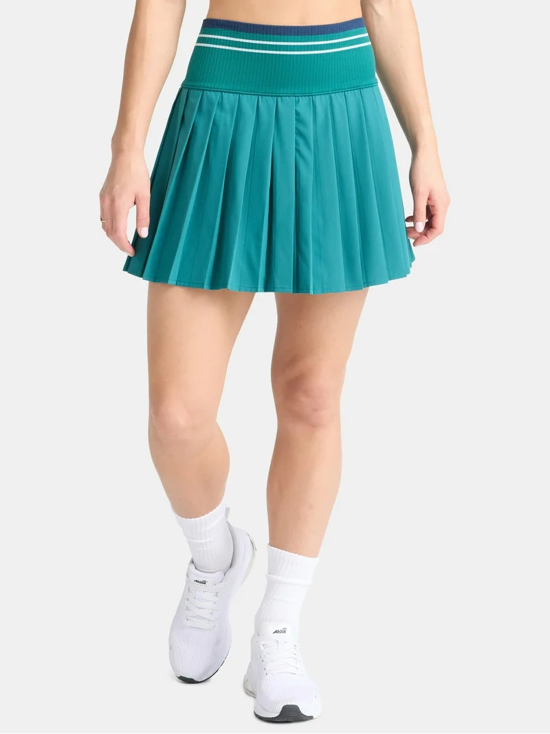 Avia Women's and Women's Plus Active Seamless Pleated Skort, Sizes XS-4X | Walmart (US)