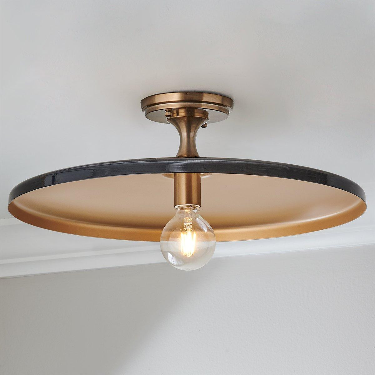 Chris Loves Julia Victor Semi-Flush Ceiling Light | Shades of Light