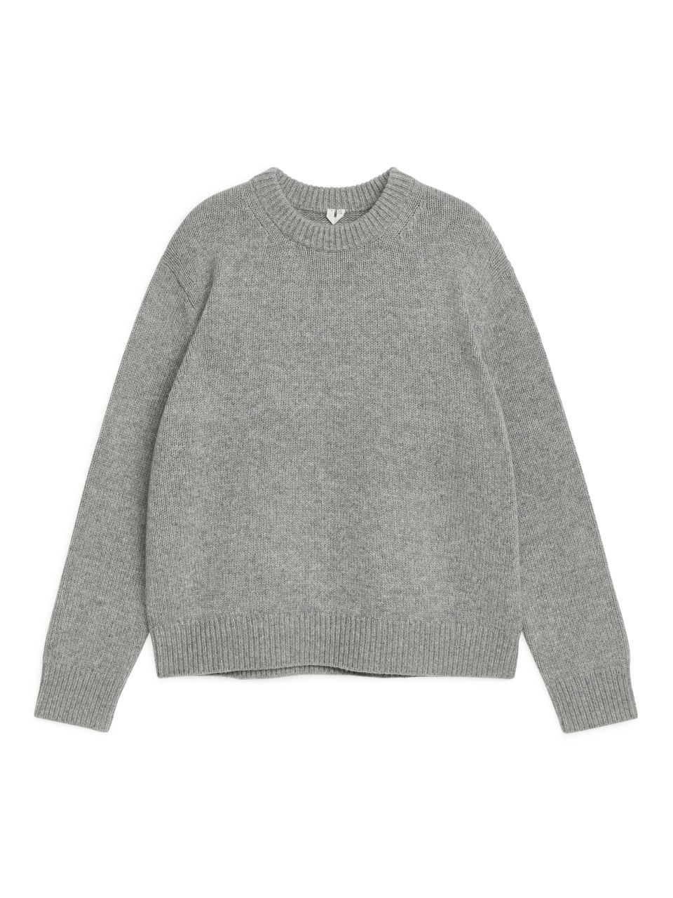 Heavy Knit Wool Jumper - Grey | ARKET