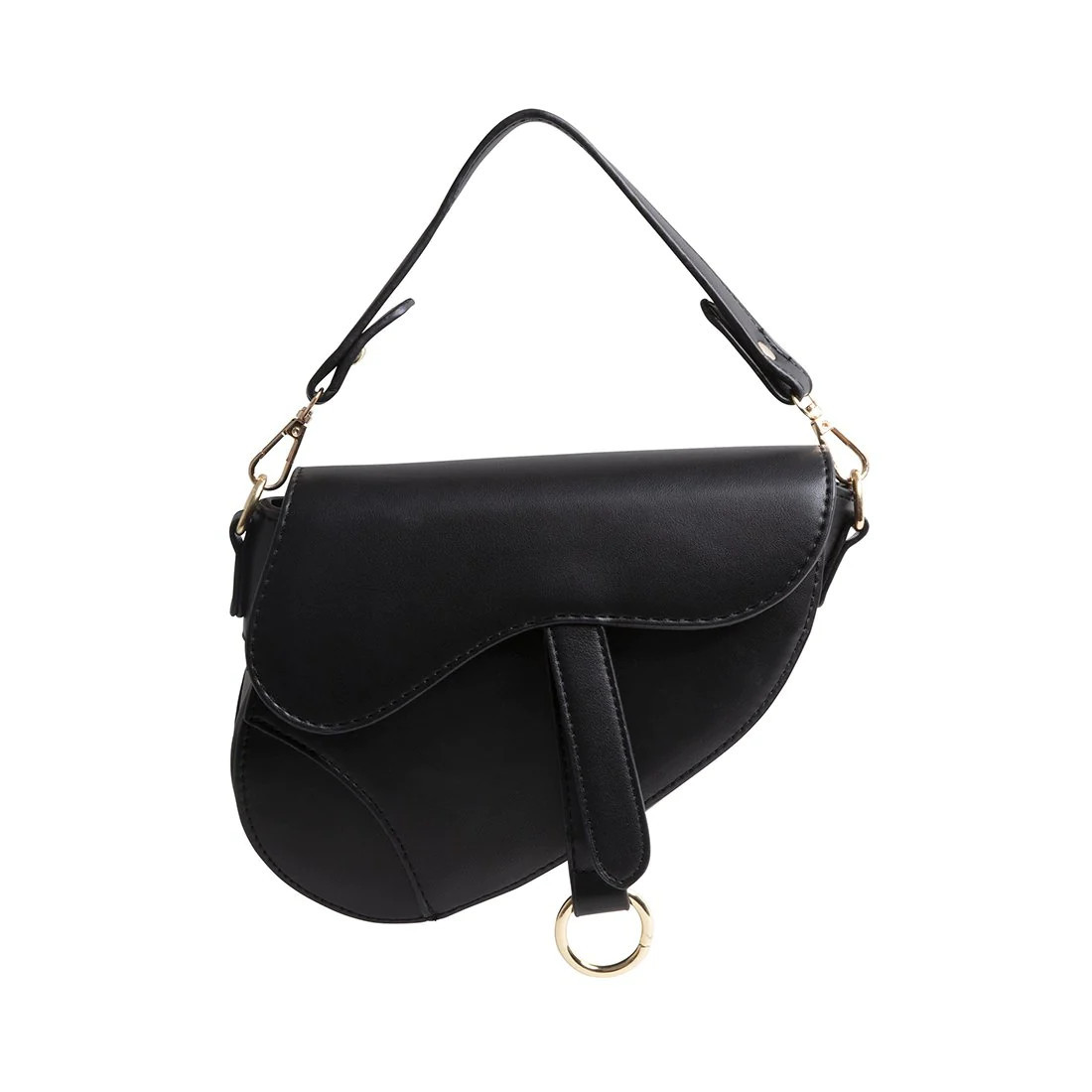 BSADDLE BLACK SYNTHETIC | Steve Madden (Canada)