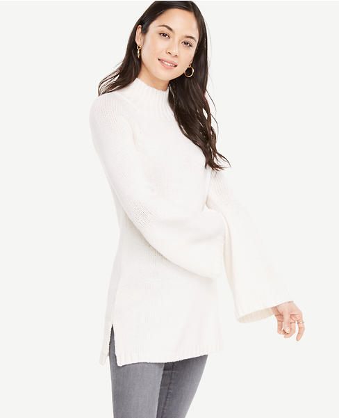 Bell Sleeve Tunic Sweater | Ann Taylor (US)