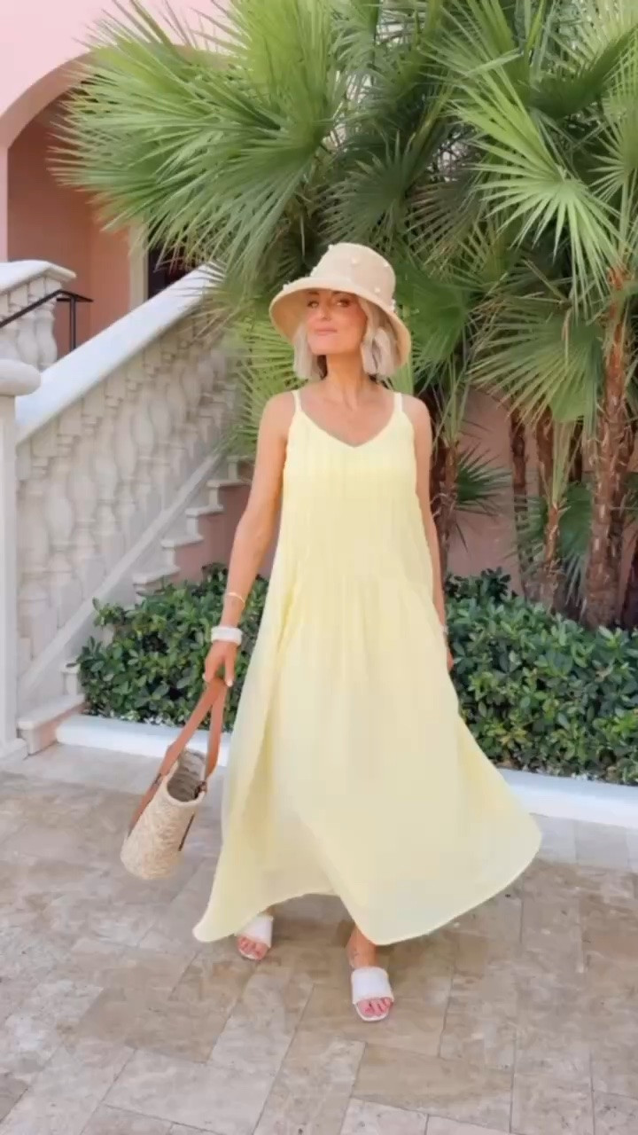 Cannot believe this dress is an Amazon find! The butter yellow color is so good! A timeless silhouette and easily styled. Wearing S

Loverly grey, butter yellow dress, Amazon maxi dress, midi dress summer, what to wear on vacation, prime fashion finds

#LTKSeasonal