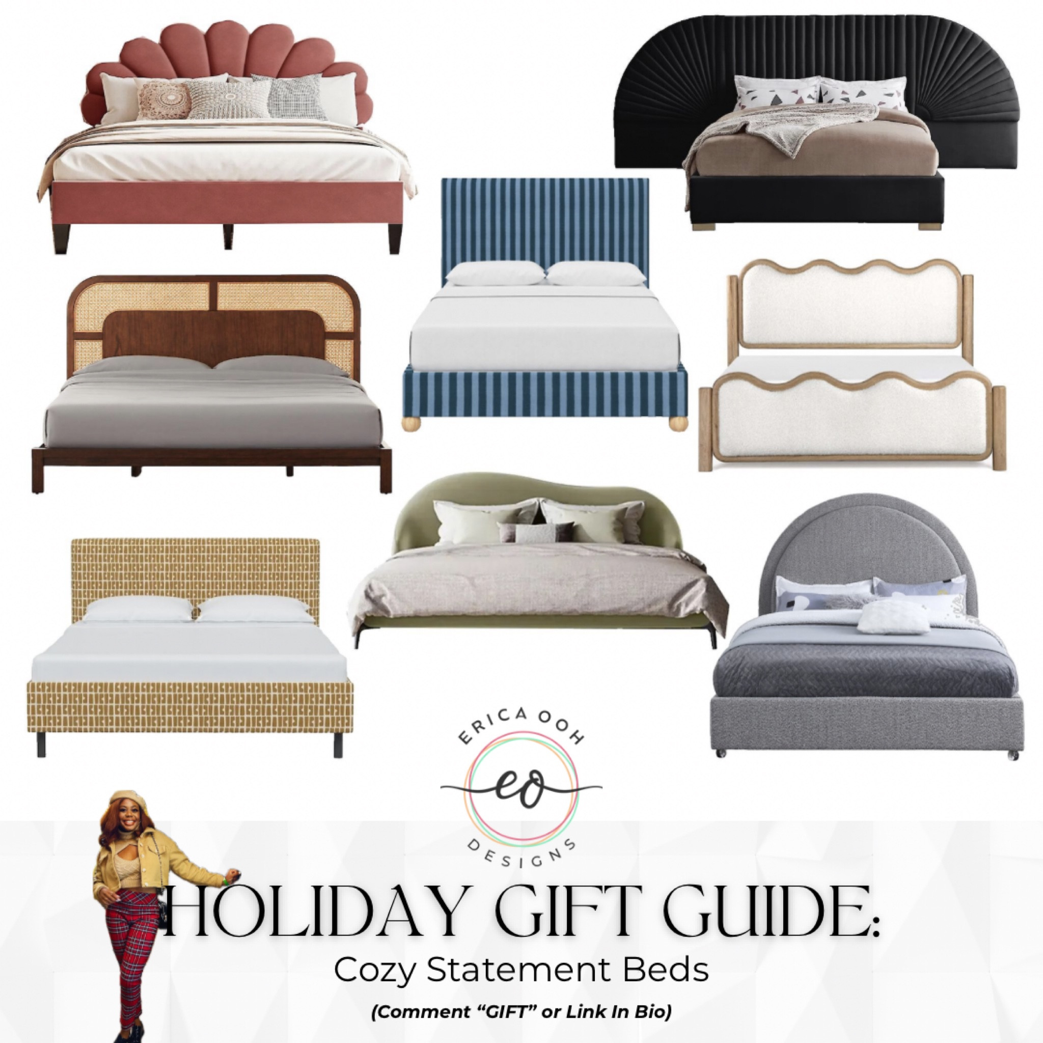 Transform your bedroom into a cozy haven with these statement bed frames #homedecor #kingbed #queenbed

#LTKHoliday #LTKGiftGuide #LTKhome