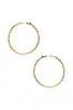 The M Jewelers NY The Large Pave 925 Hoops in Gold from Revolve.com | Revolve Clothing (Global)