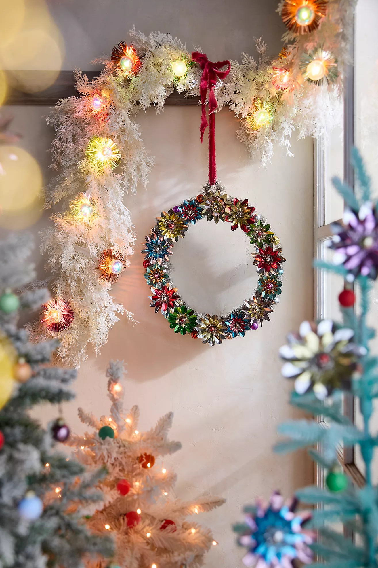 Reflector Wreath | Anthropologie (US)