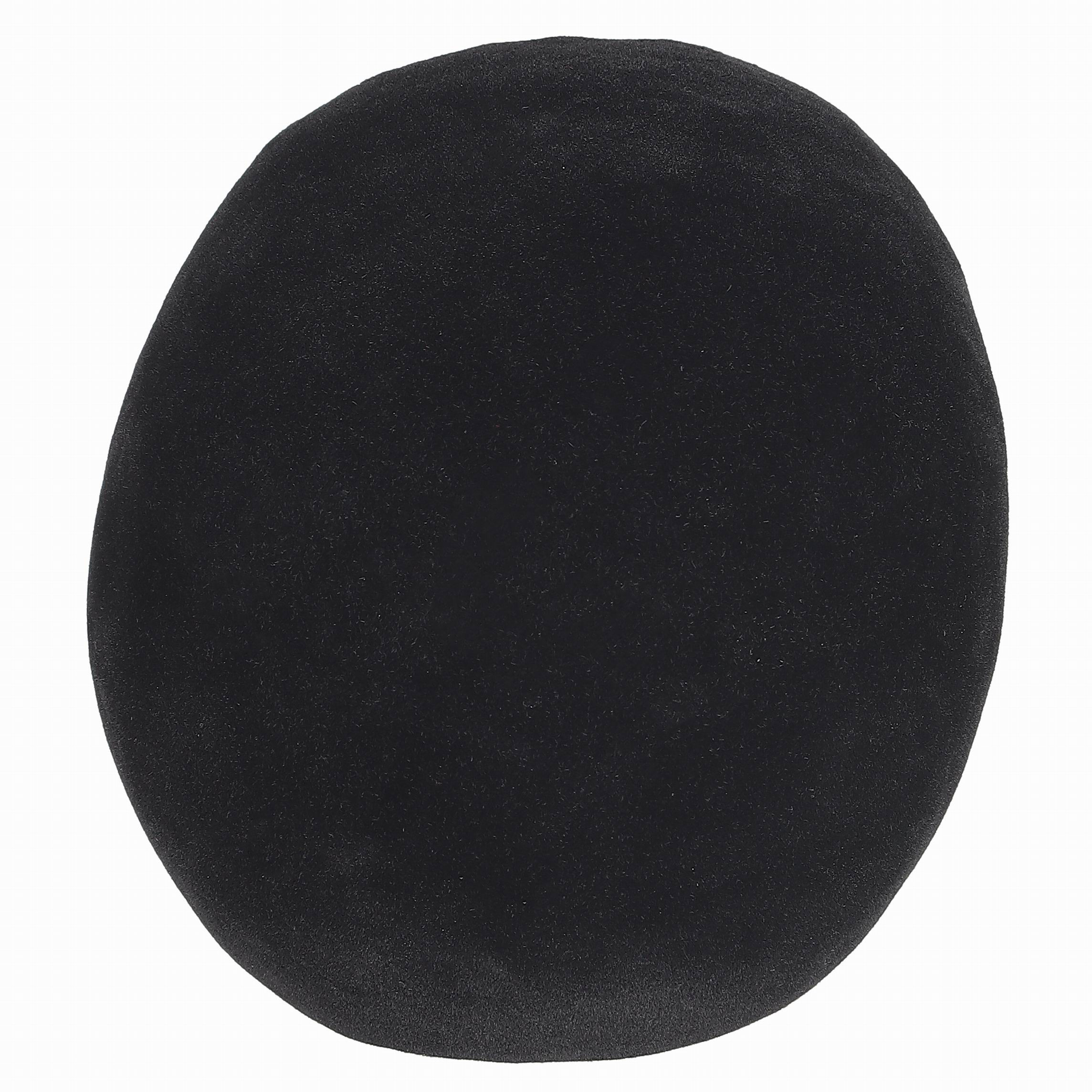 Halloween Large Black Flocked Skull Decoration, 5.5 in, by Way To Celebrate | Walmart (US)