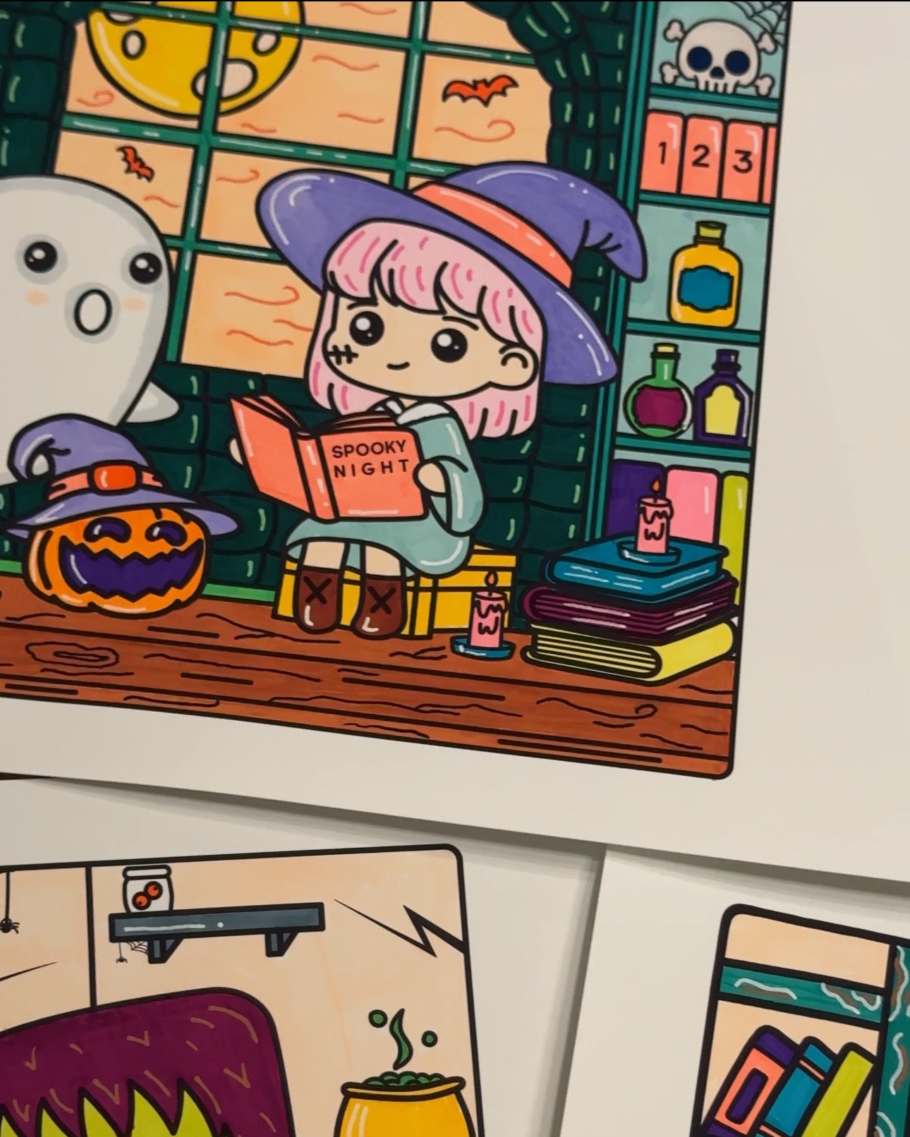 24 days till Halloween 🍂🎃  we had a girls night where we ordered door dash and colored these Halloween inspired adult coloring books. It was such a wholesome night!! 🍁👯‍♀️ Get your girls together asap!!

Fall self care things to do | Autumn things to do | Halloween things to do | adult coloring books | adult hobbies | Fall hobbies | Fall hobby | Autumn hobbies | Autumn hobby 

#LTKSeasonal #LTKHome #LTKHalloween