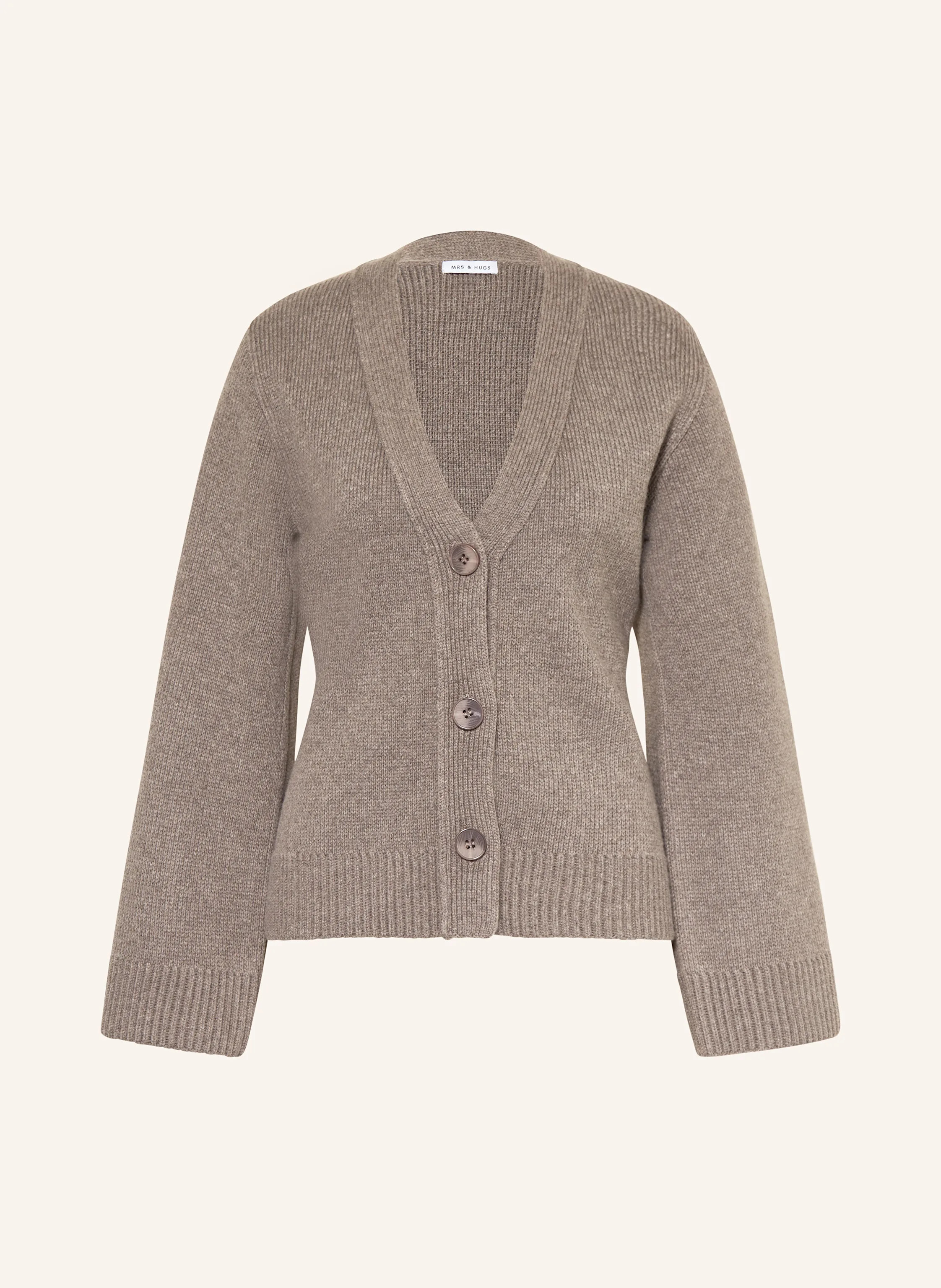 MRS & HUGS Strickjacke in taupe | Breuninger (DACH)