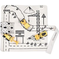 Construction Play Mat Birthday Gift Toy For Toddler Digger Excavator Road Work Pretend | Etsy (US)