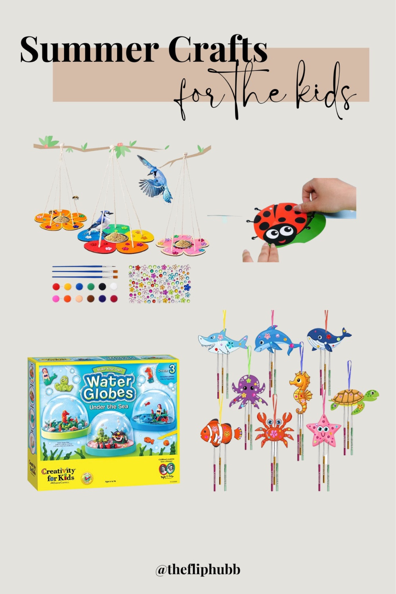 Get creative and beat the summer heat with fun-filled crafts for the kids! Spark their imagination with exciting summer-themed projects that will keep them entertained for hours. There's no shortage of creative possibilities so let their creativity soar as they explore the wonders of nature and unleash their artistic talents. Dive into a world of endless creativity and make this summer a memorable one for your little ones! 🌞🎨🌊








#SummerCrafts #KidsCrafts #CraftyKids #CreativeSummer #DIYProjects #SummerFun #CraftingWithKids #ArtisticAdventures #OutdoorCrafts #CraftInspiration #SummerCreativity #KidsActivities #FamilyFun #SummerMemories #CraftsWithNature #ImaginationStation #KidArt #CraftingIdeas #CraftTime #CraftySummer #SummerVibes #ForTheKids #Kids


#LTKfamily #LTKunder50 #LTKhome