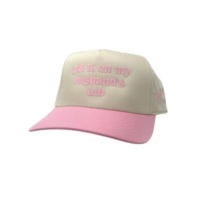 MHC Put it on my Husband's Tab Trucker Hat | The Mad Hatter Company