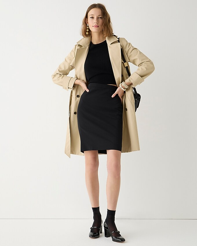 No. 2 Pencil® skirt in Italian stretch wool | J. Crew US