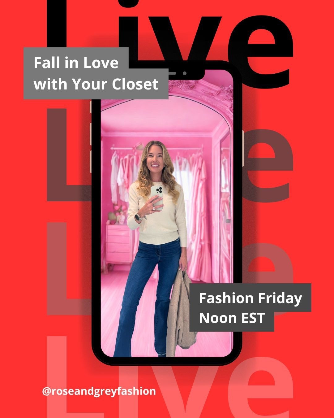 Fashion Friday: Fall in Love with Your Closet

#LTKOver40 #LTKSeasonal #LTKValentine