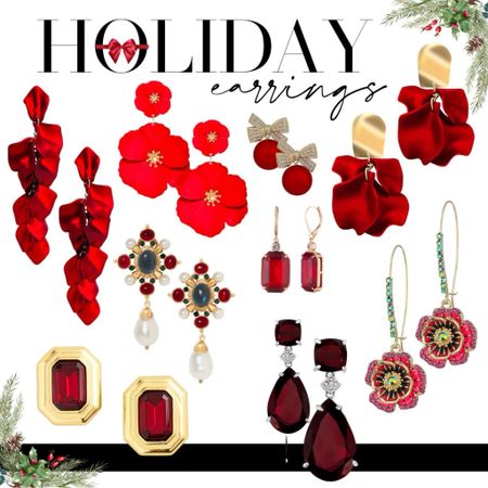 An iconic holiday red can dress up any outfit - from sweater to little black dress, all eyes will be on these beauties ♥️🎄✨


holiday earrings | holiday jewelry | holiday outfits | holiday workwear | ruby earrings | Christmas earrings | Christmas outfit 

#LTKHoliday #LTKGiftGuide #LTKSeasonal