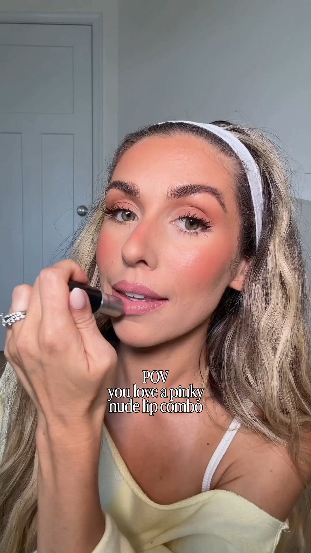 POV you love a pinky nude lip combo! Details below 
+ lawless lip liner in pink sands 
+ MAC lipstick in cream cup 
+ lawless lipgloss in nudie

#LTKgrwm #LTKBeauty #LTKselfcare