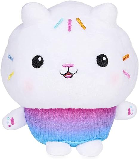 Gabby's Dollhouse, 7-inch Cakey Cat Purr-ific Plush Toy, Kids Toys for Ages 3 and up (New-Cakey C... | Amazon (US)