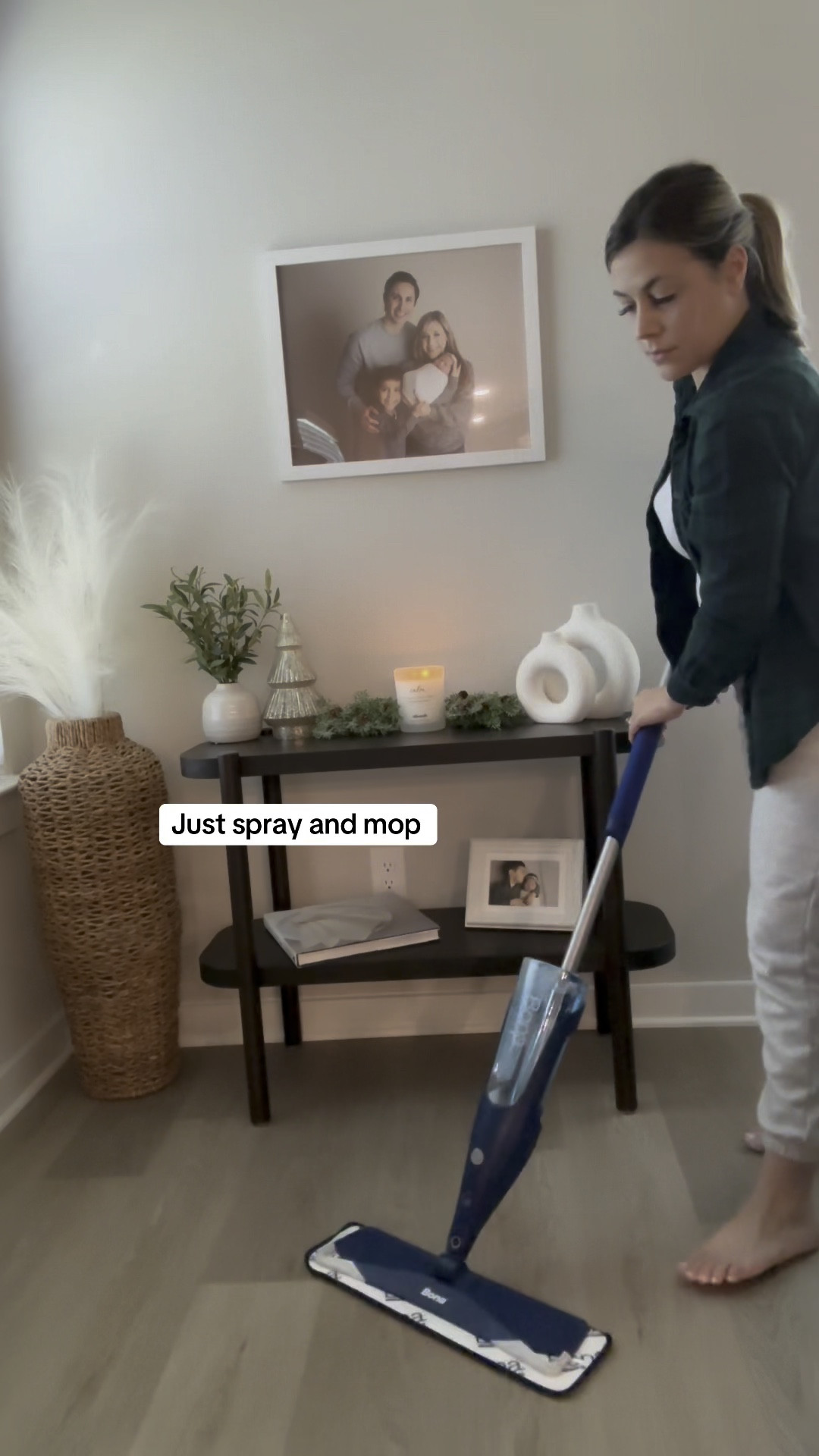 Get guest-ready in a snap! 🎄✨ The Bona Premium Spray Mop makes holiday prep effortless. Less liquid, less hassle, and faster cleaning. Treat yourself (and your floors) this holiday season!
