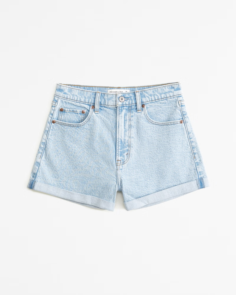 High Rise Mom Short | Abercrombie & Fitch (US)