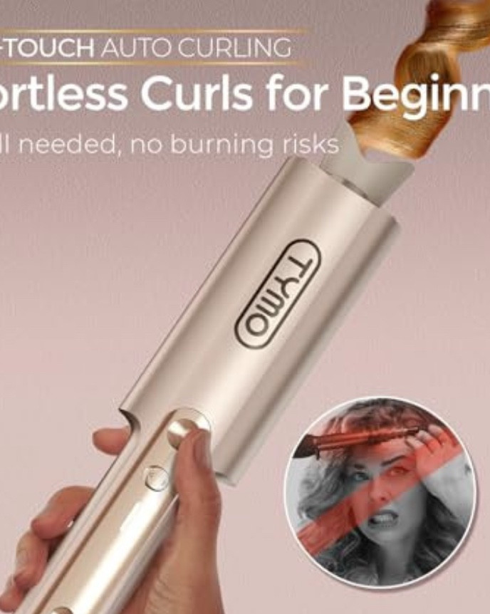 TYMO CurlPro Plus
Long Barrel Curling Wand for Long Hair. Self Rotating Curling Wand. Ceramic Hair Curler. Tangle-Free, 600M lonic, 11/4 In.

#LTKBeauty #LTKWedding #LTKOver40