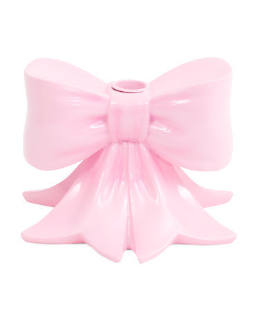 4.5In Bow Candle Holder | TJ Maxx