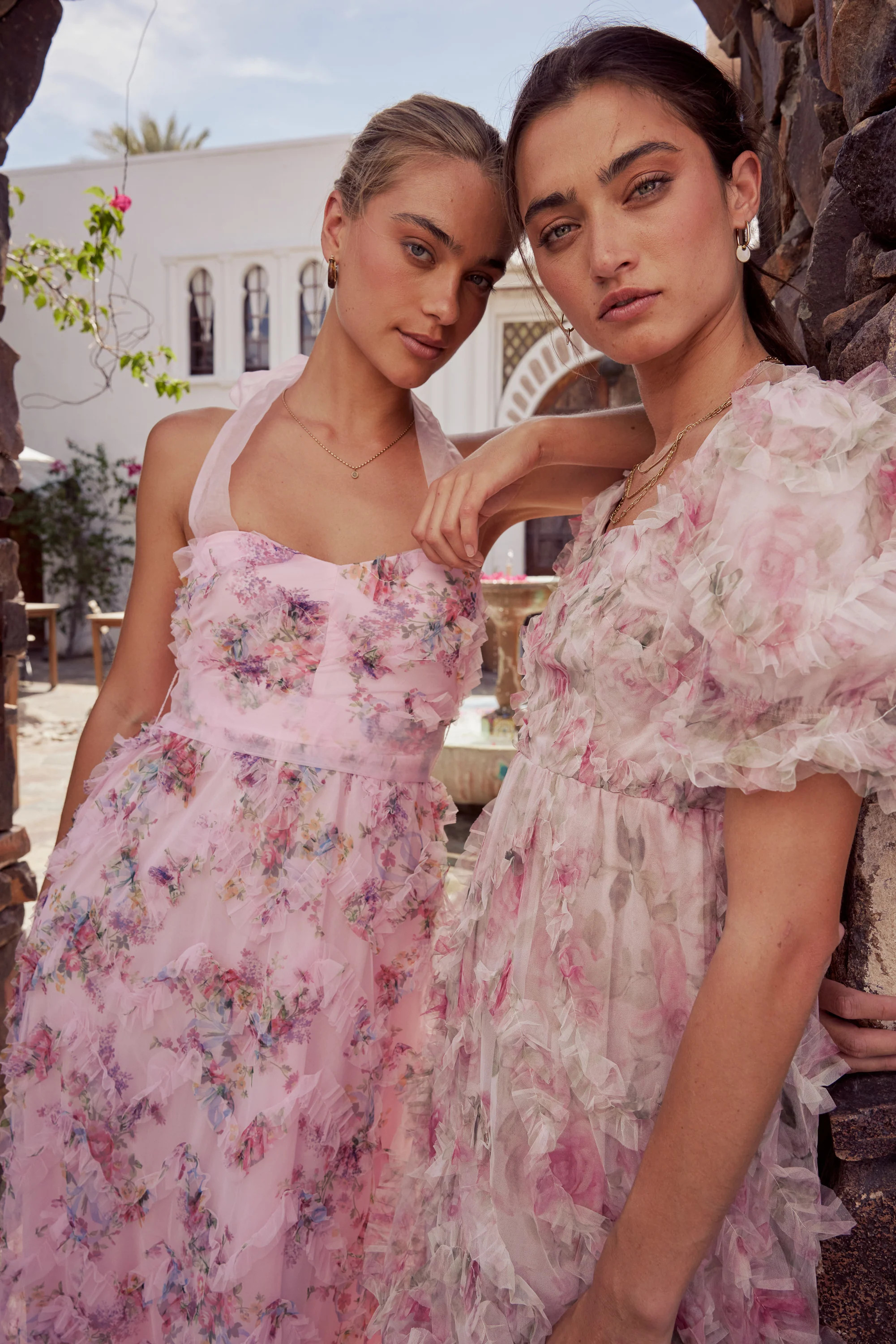 Marina Ruffle Maxi Dress | Böhme US