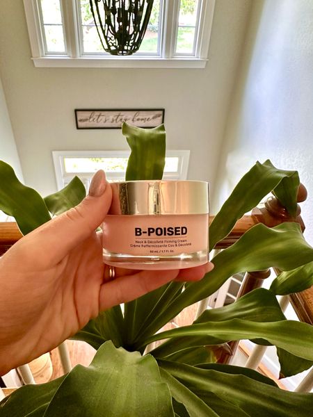 B-POISED Neck & Décolleté Firming Cream helps tighten and contour the look of the jowl and neck while smoothing the look of lines and wrinkles in the décolleté area. 

#LTKbeauty #LTKFind