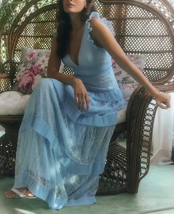 Soft, romantic, and effortlessly elegant — the Marvelous Darling powder blue lace maxi dress features ruffled tiers and delicate lace for a truly dreamy silhouette. Ideal for weddings, garden parties, day dates, spring soirées, Easter, and Mother’s Day. Under $150.

Keywords: Blue maxi dress, spring dresses women, spring dresses, spring outfits women, strapless maxi dress, lace maxi dress, ruffle maxi dress, summer dress, Easter dresses women, Easter dresses, vacation dresses, garden parties, spring soirées, summer soirée, summer wedding guest dresses, Easter outfits women, beach vacation dresses, mini dress, mini ruffle dress, floral dress, floral print dress, floral print maxi dress, floral appliqué dress, satin maxi dress, satin midi dress

#LTKgrwm #LTKWedding